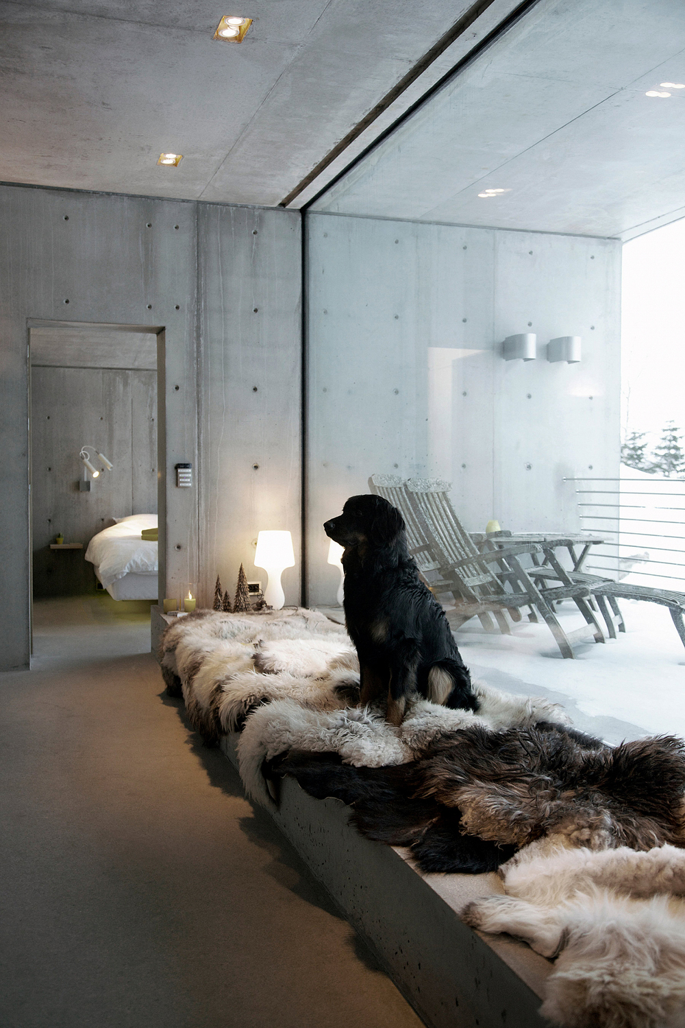concrete house in Norway