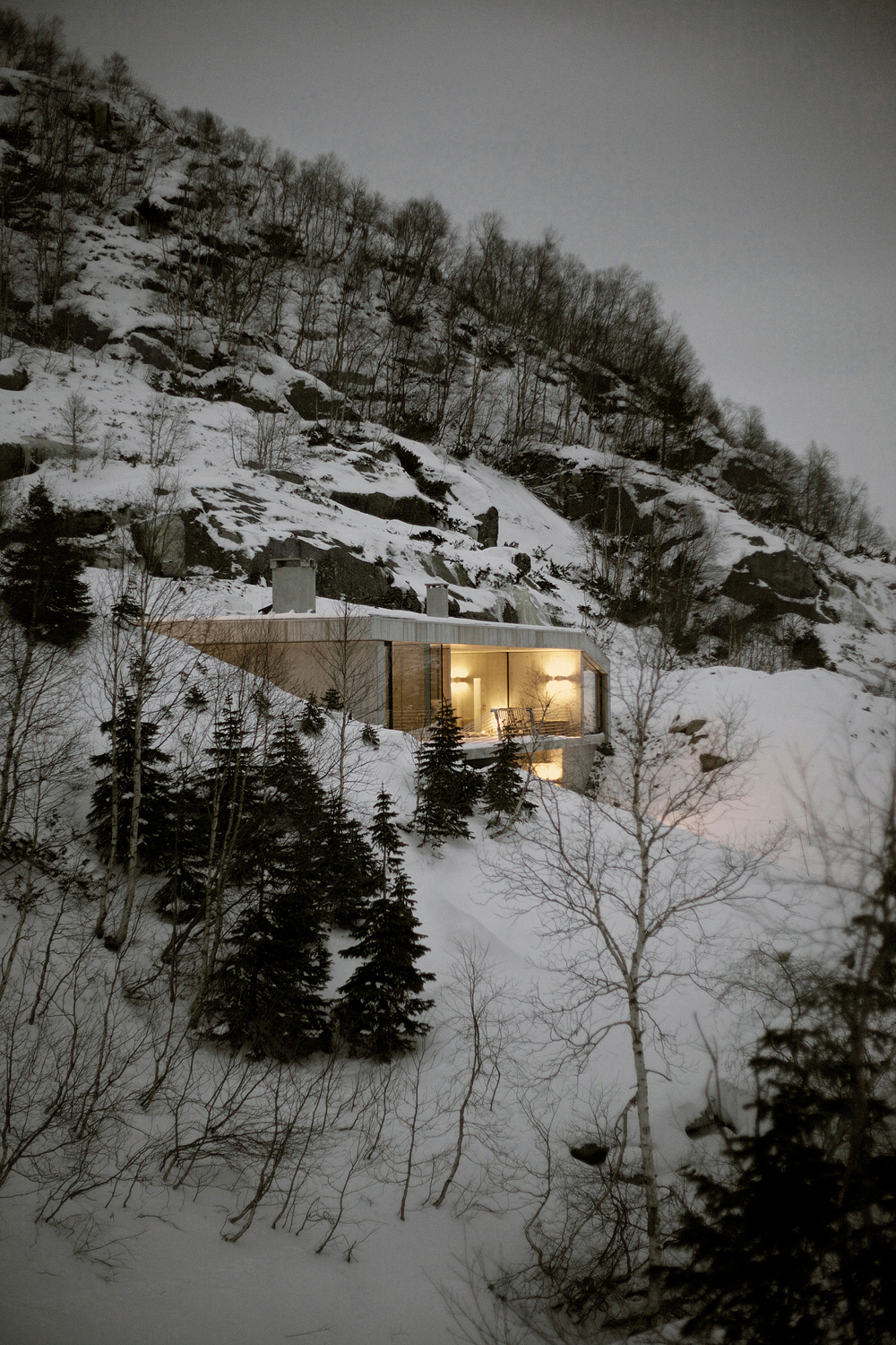 concrete house