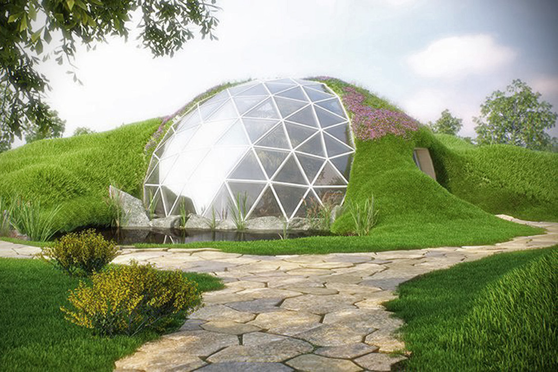 Biodomes - Spherical House Of The Future