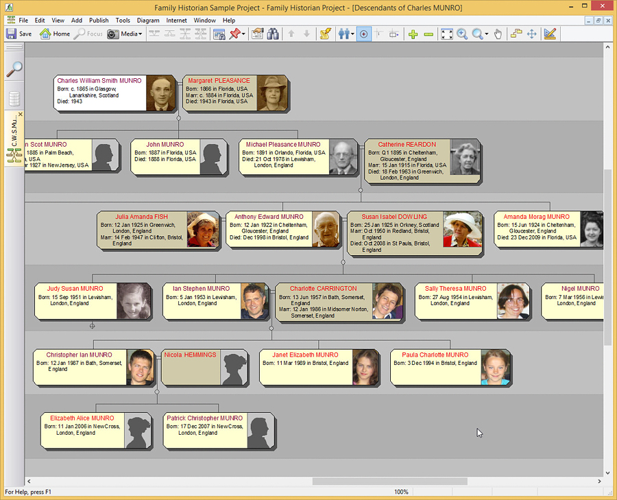 free family tree software for windows 7