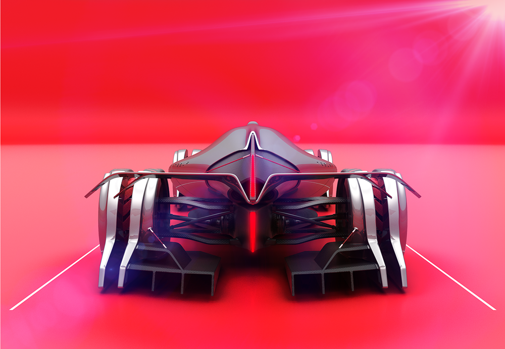 Tesla T1 Michelin Design Challenge 2017 by Miguel Angel Bahri