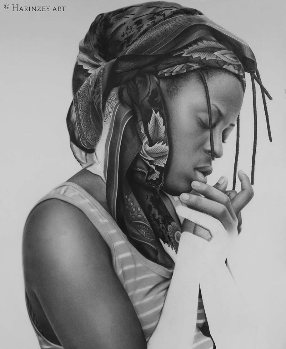 unbelievably realistic pencil drawing