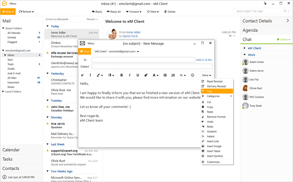 eM Client email client