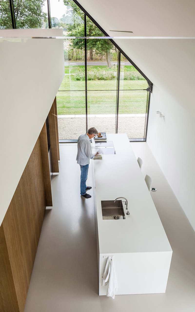 modern villa interior