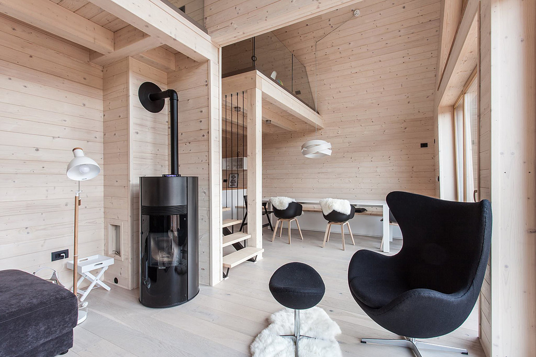inside modern house