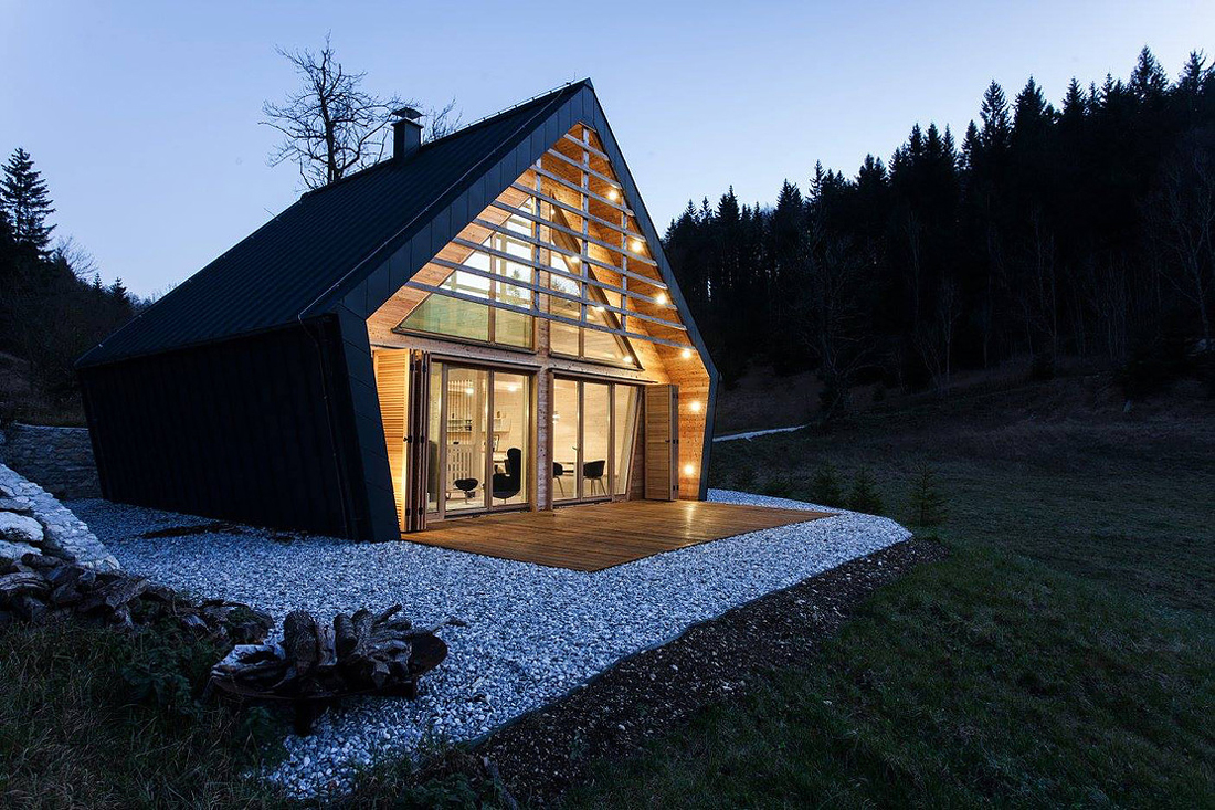 Modern Wooden House In Slovenia