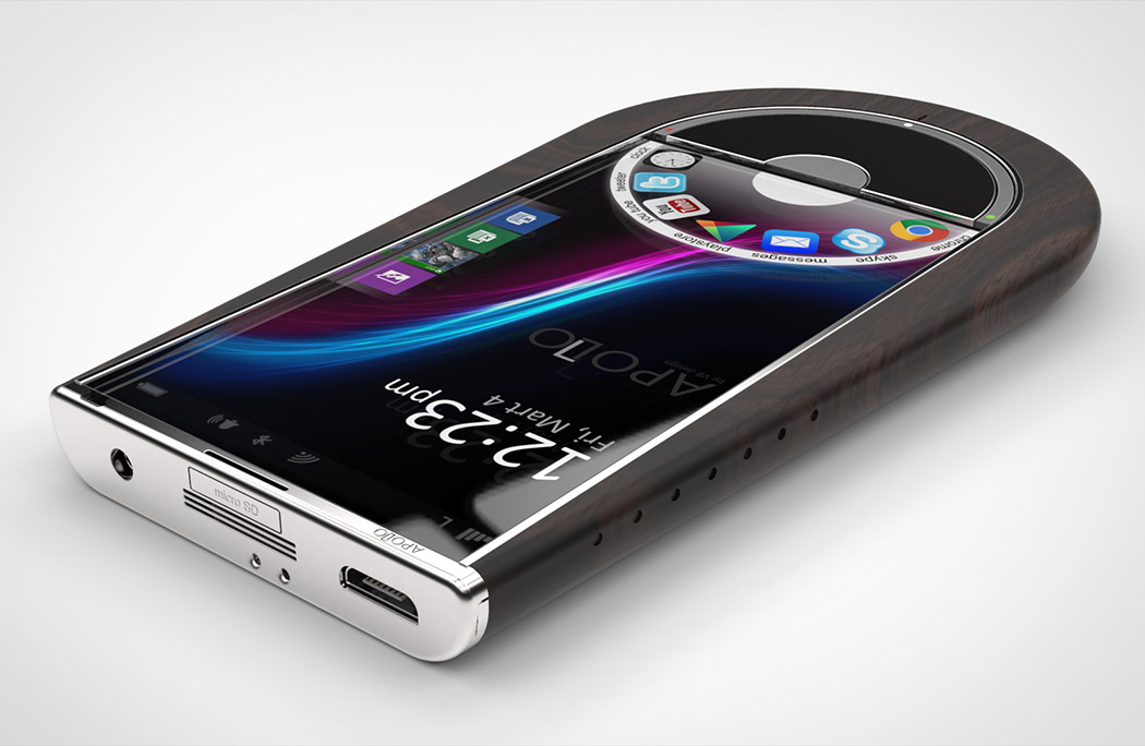 The APOLLO 1 Smartphone from Wood
