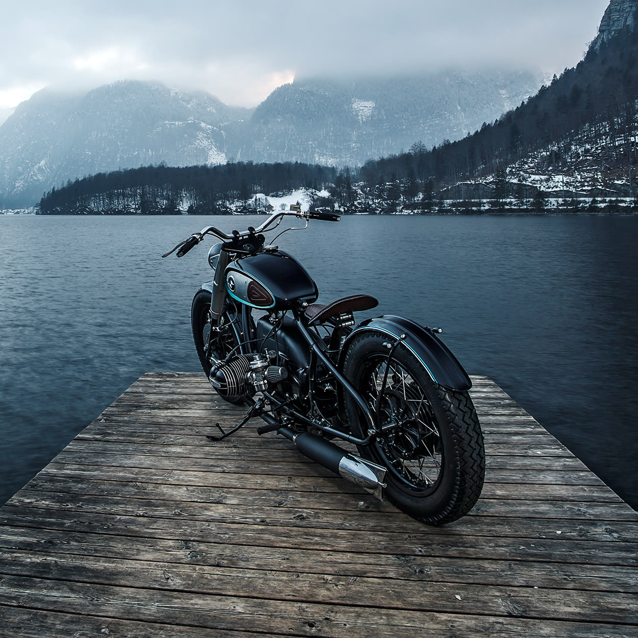 vintage bobber bmw
