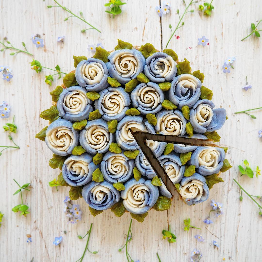 flower cake design