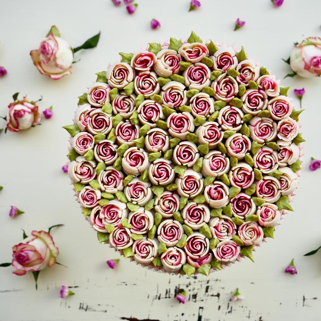 flower cake photos