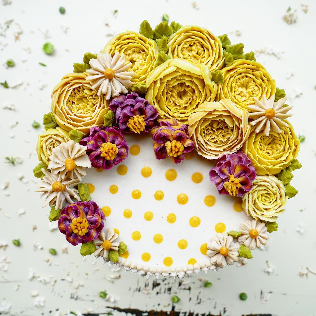 flower cakes images