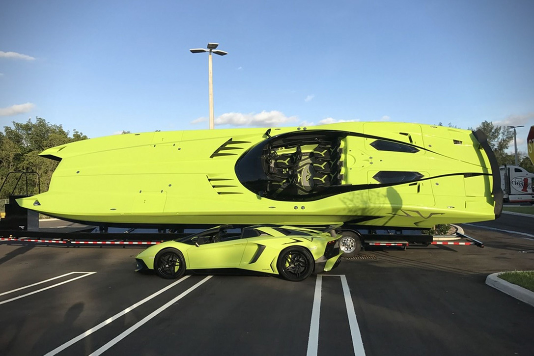 lamborghini speedboat