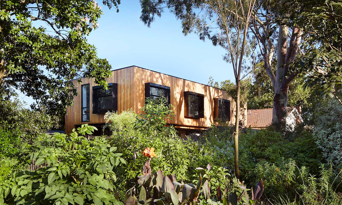 modern wooden houses