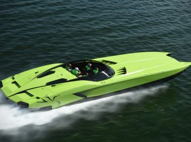 Lamborghini Aventador Super Veloce Speedboat