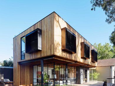 Modern Wooden House in Australia