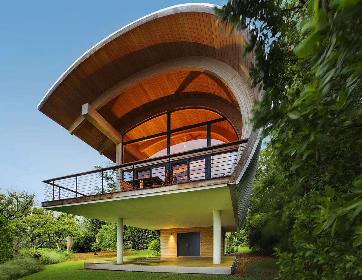 Teak House A Modern Wooden House Design Interplay Between Culture And Environment