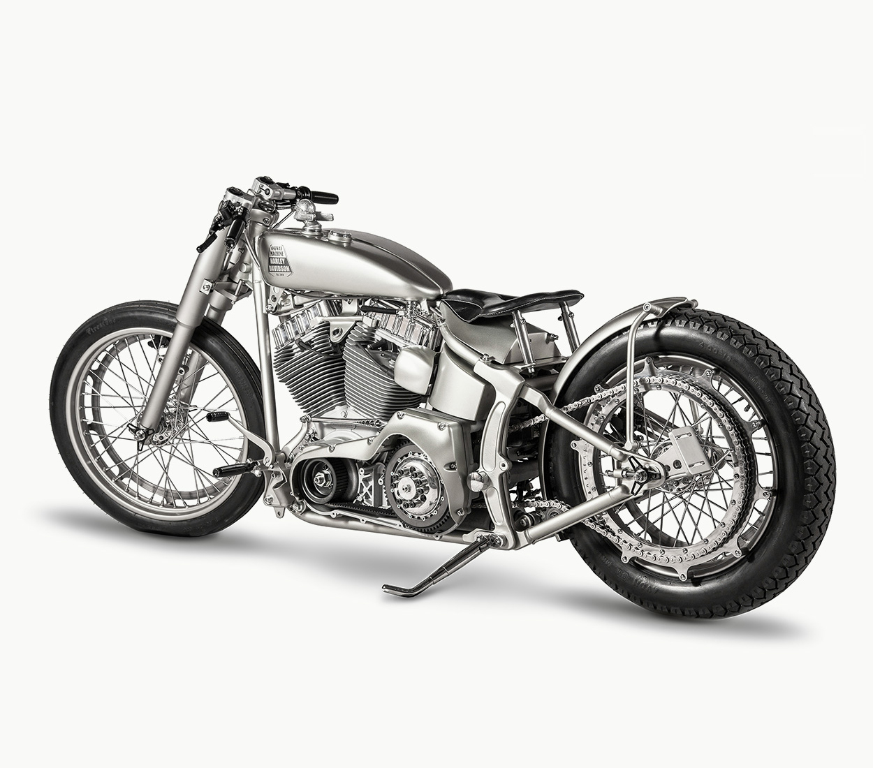 Iron Riot: Harley Softail Custom Bike by One Way Machine