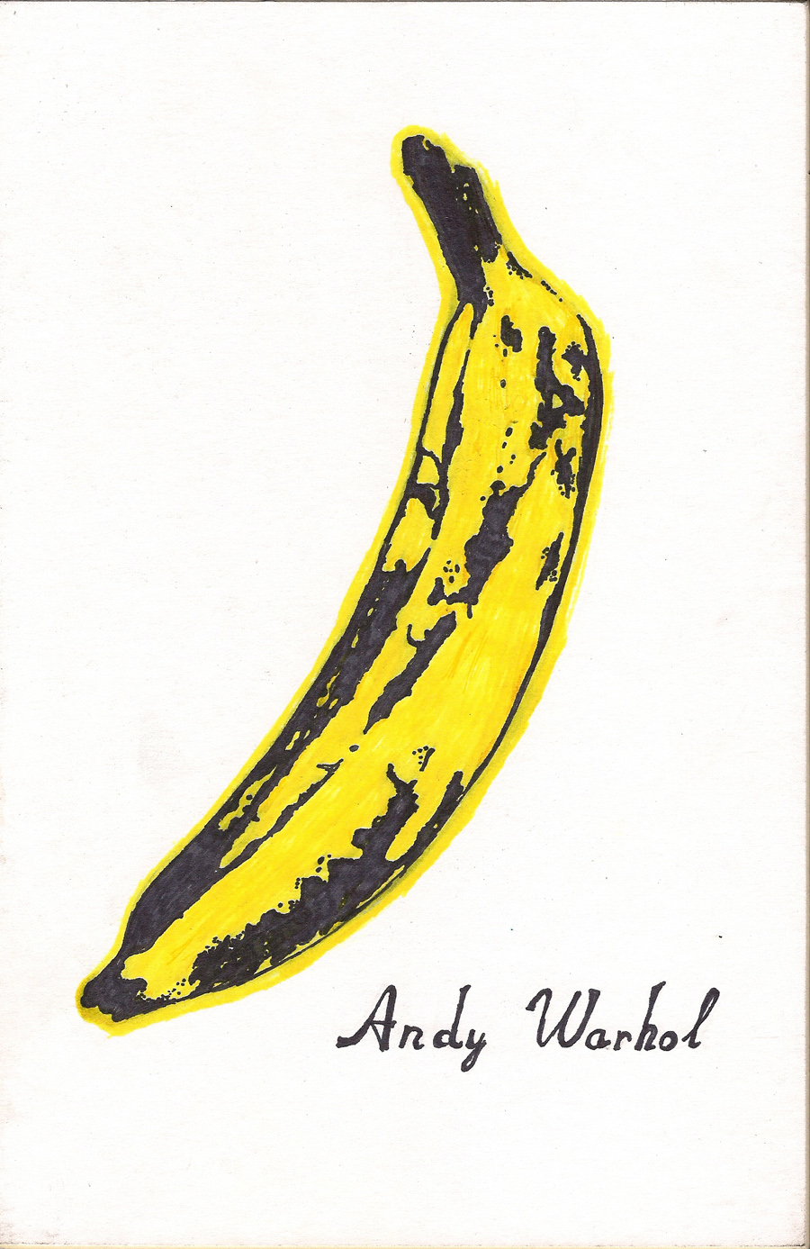 andy warhol banana