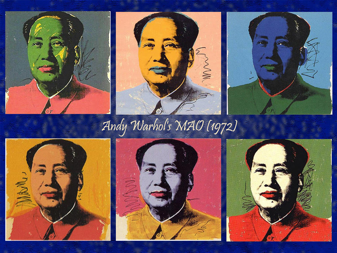 andy warhol mao 1973