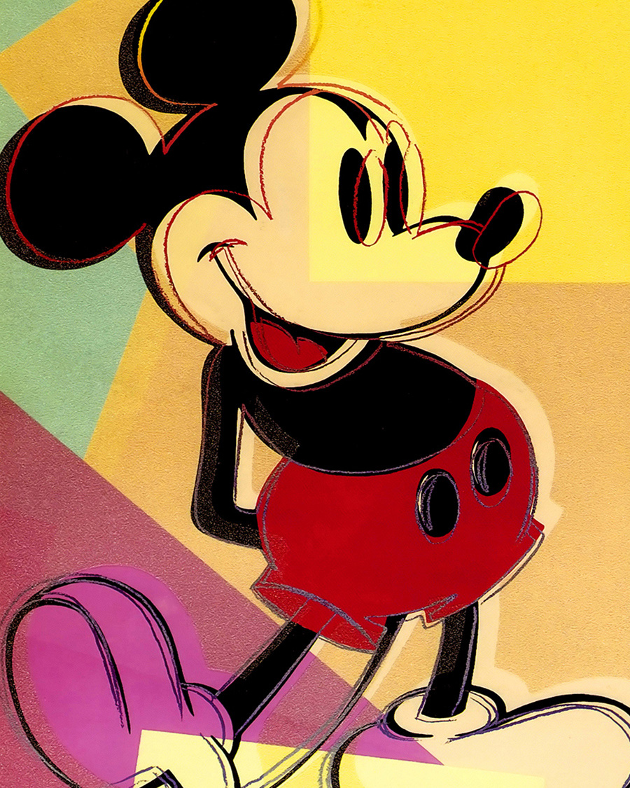 andy warhol mickey art