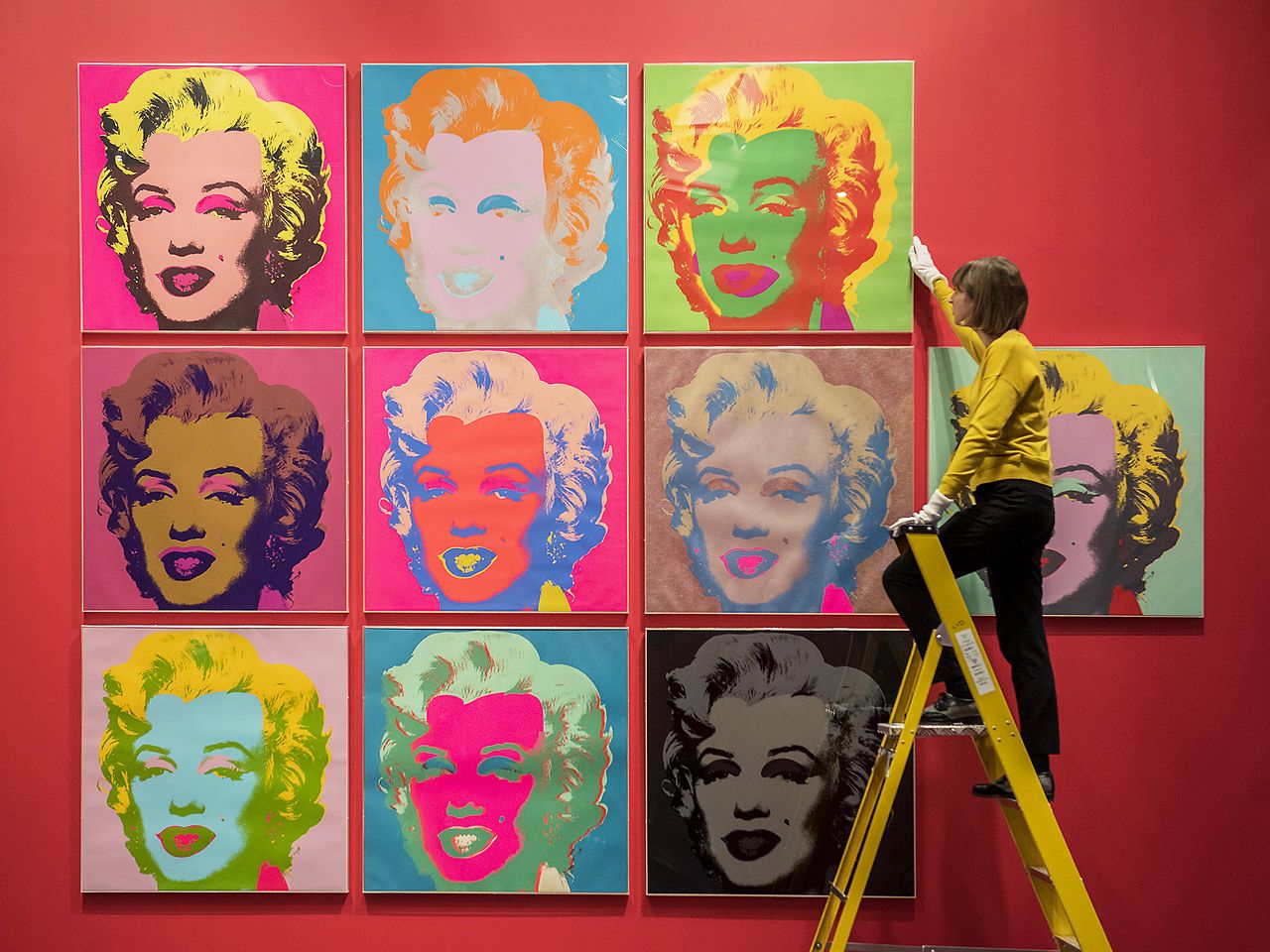 Andy Warhol Famous Pop Art Paintings