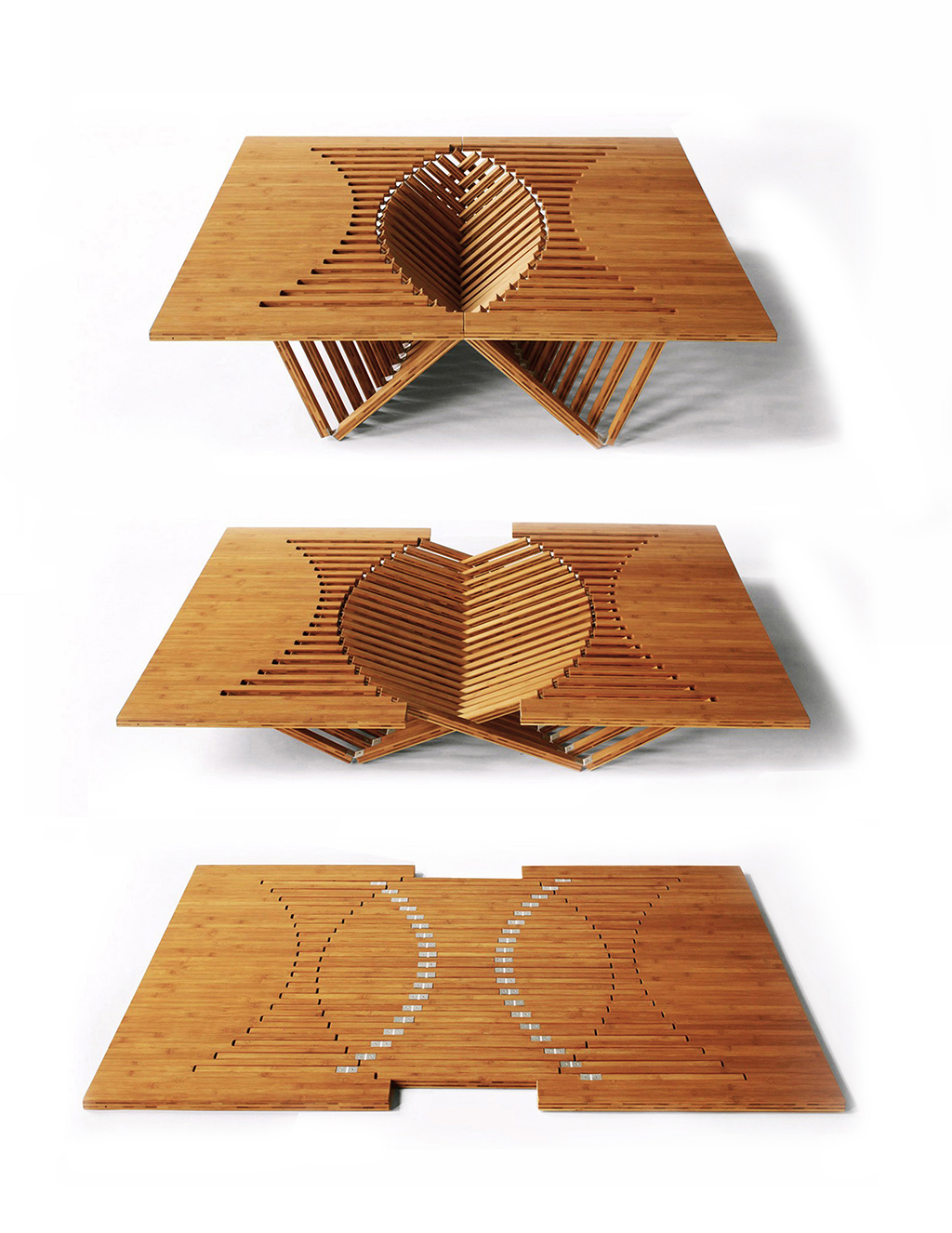 Rising Collection - Foldable Furniture by Robert van Embricqs