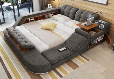 All-in-One Bed Full of Gadgets & Storage