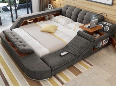 All-in-One Bed Full of Gadgets & Storage