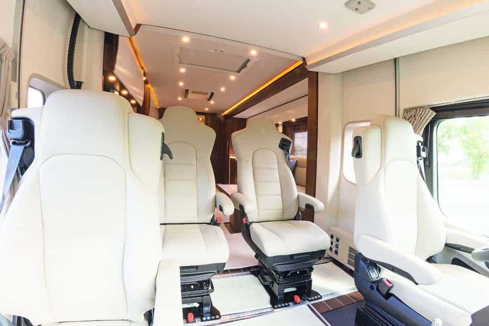 luxury motor home interior