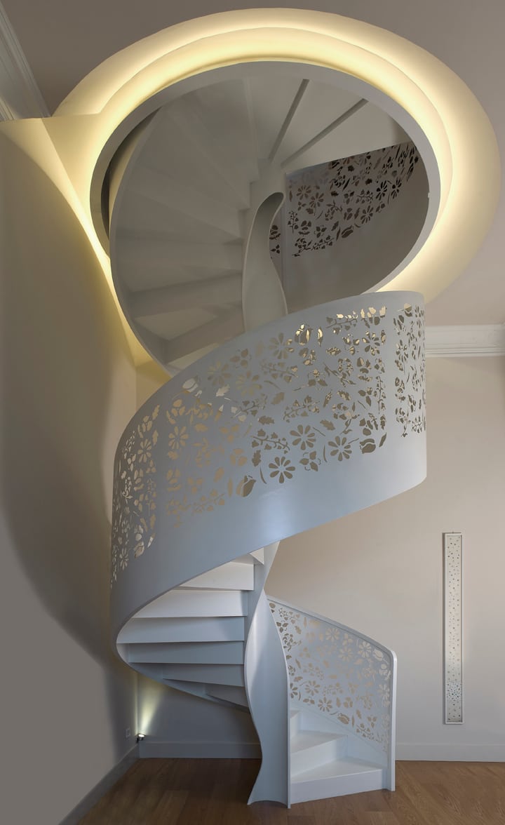 spiral balustrades