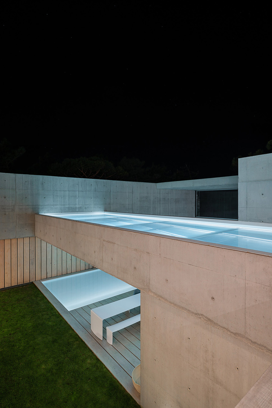 pool and spa house