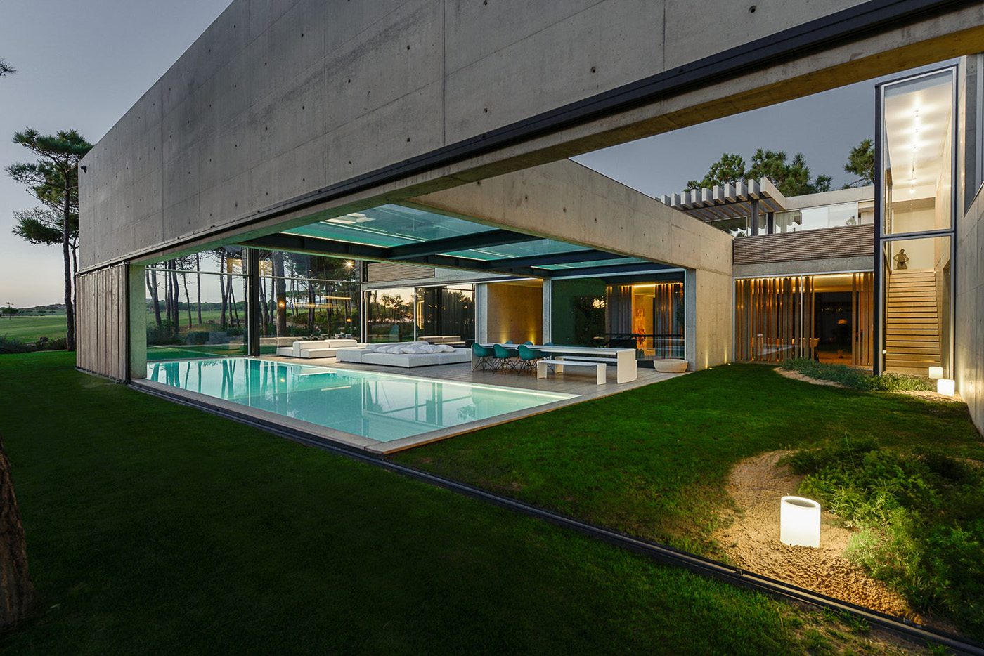 pool house