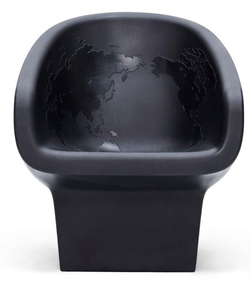 skull armchair