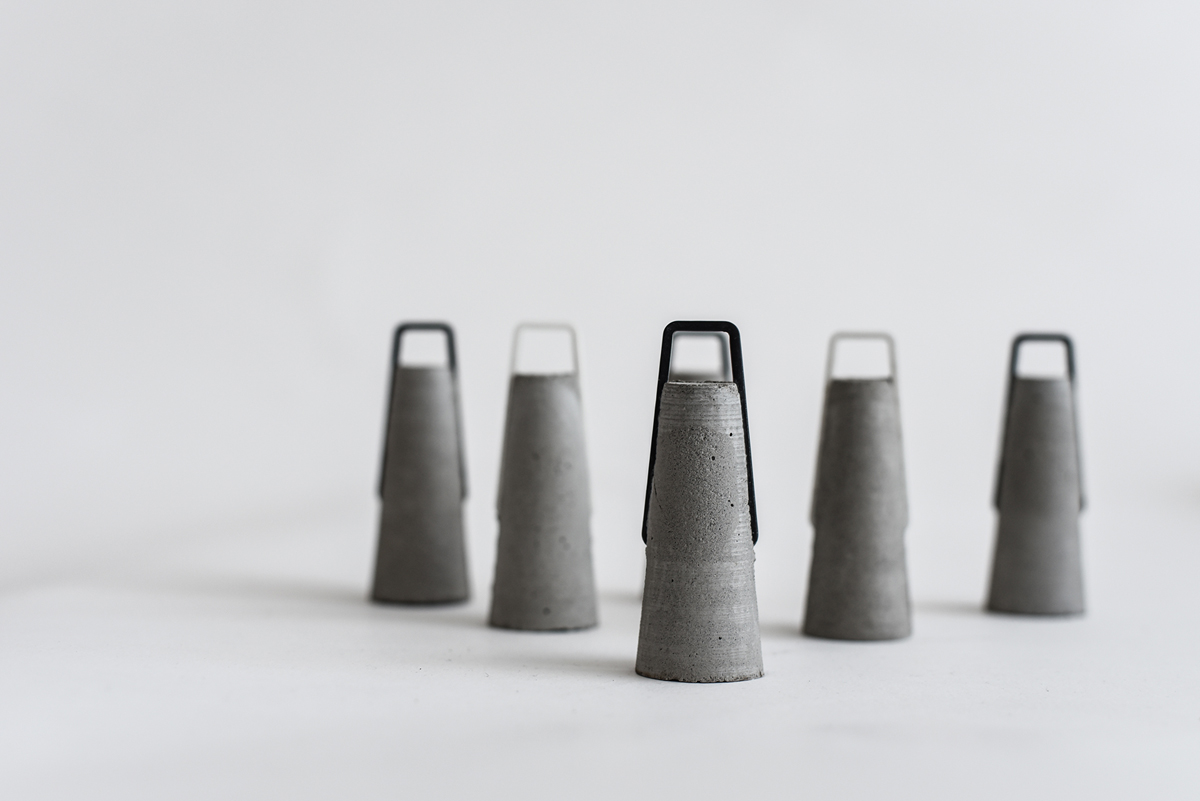 concrete chess set