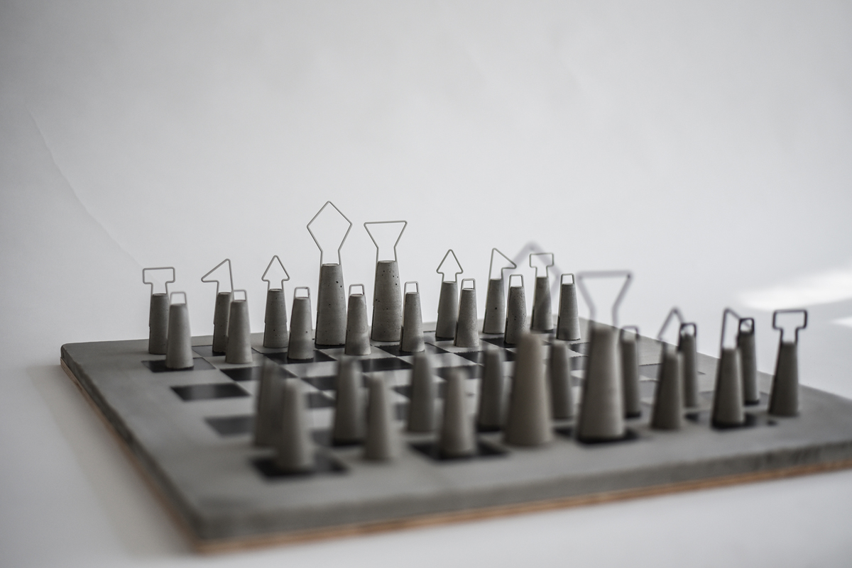 unusual chess set