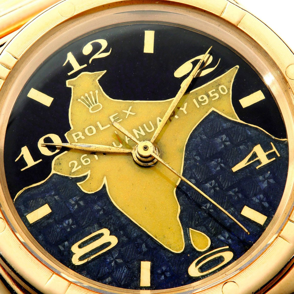Dr. Rajendra Prasad's Gold Rolex Oyster watch