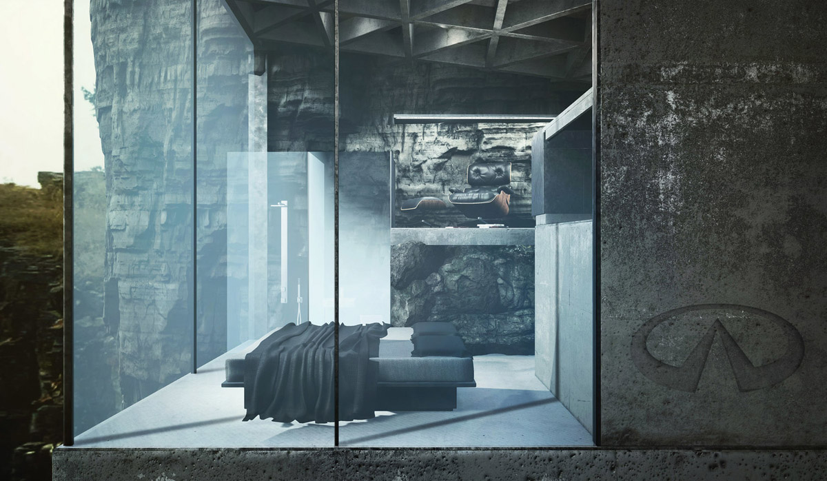 concrete house