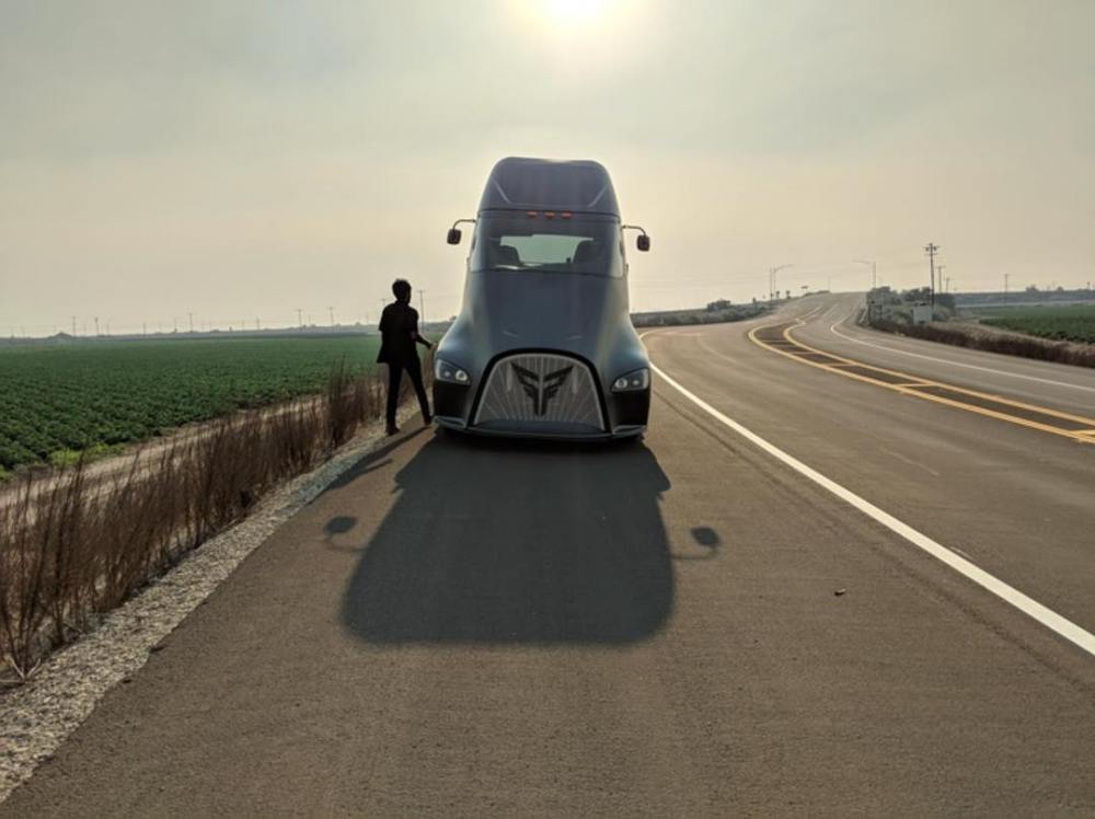 tesla pickup truck