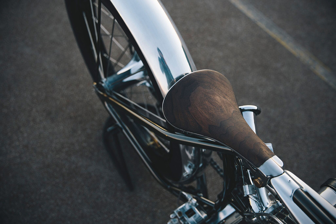 retro style motorcycle