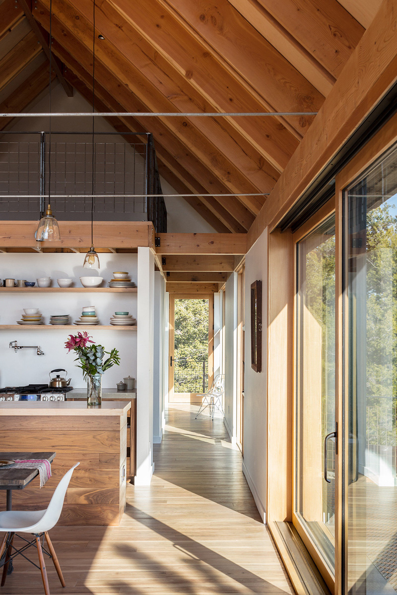 modern cabin interior design