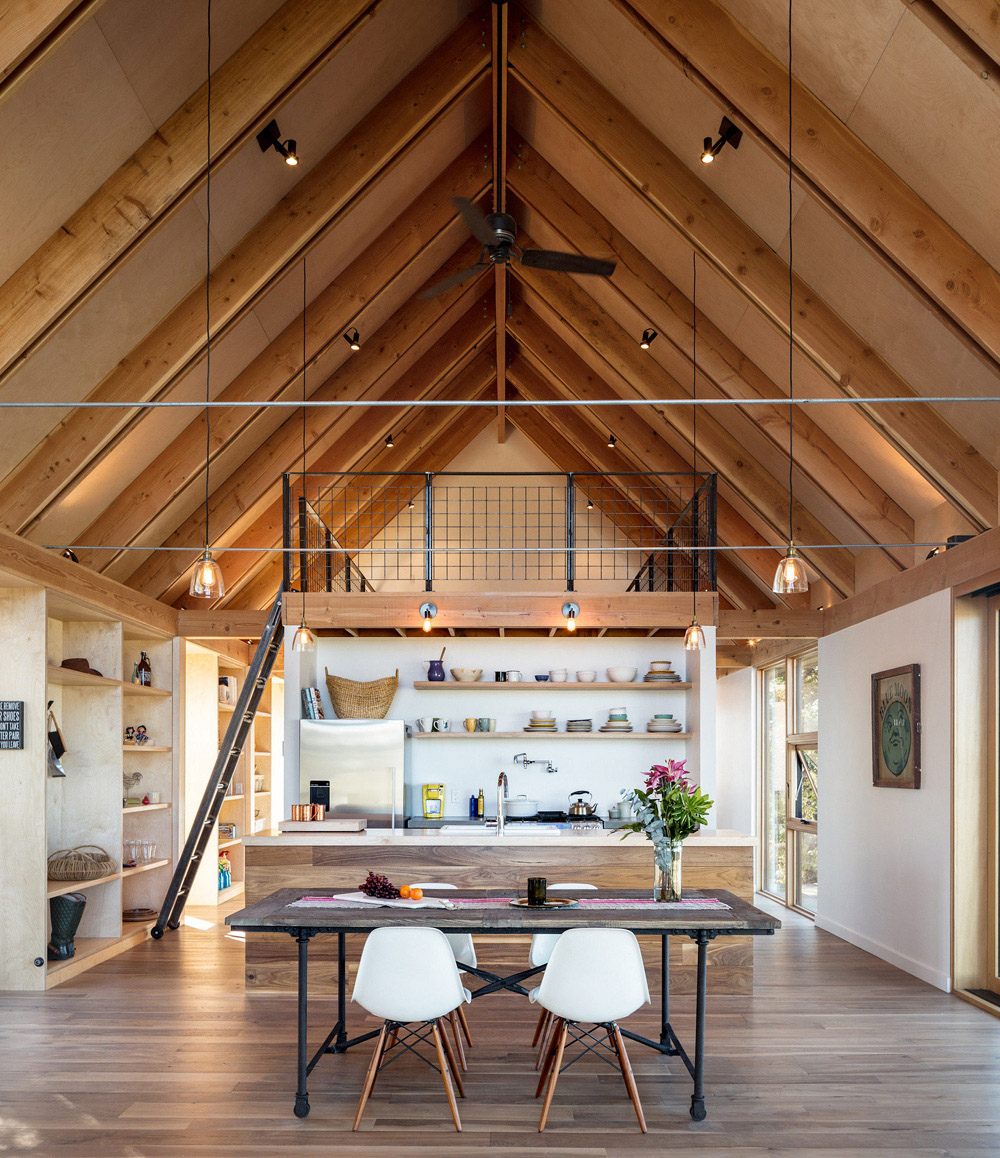 wooden cabins