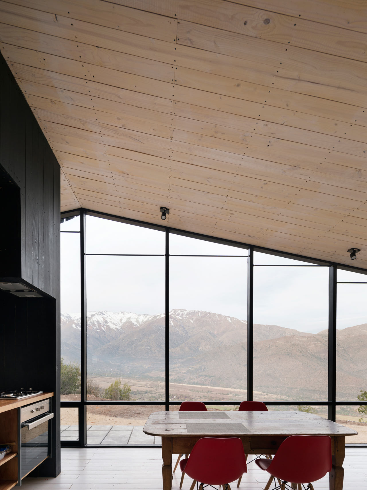 small cabin interior