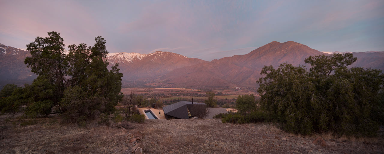 small cabins in mountain