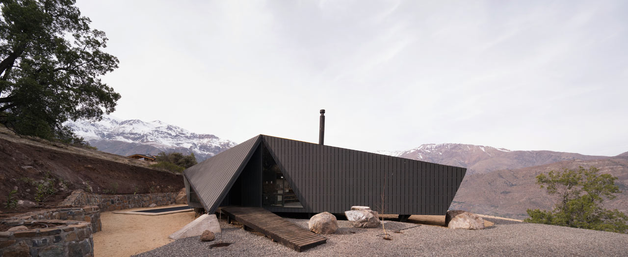 small mountain cabins