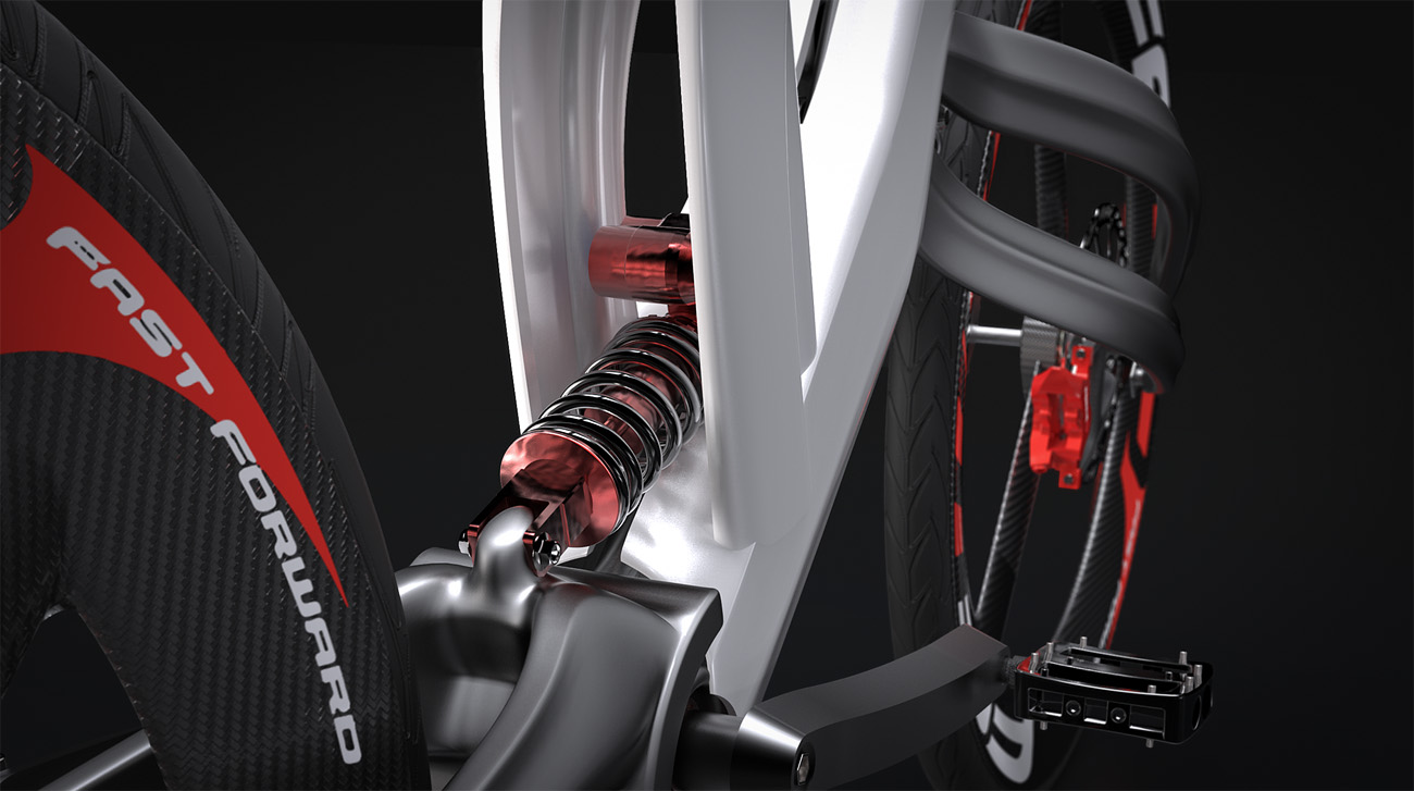 carbon fiber bike frame