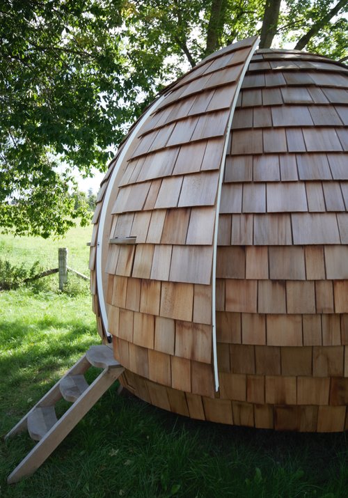 small round house