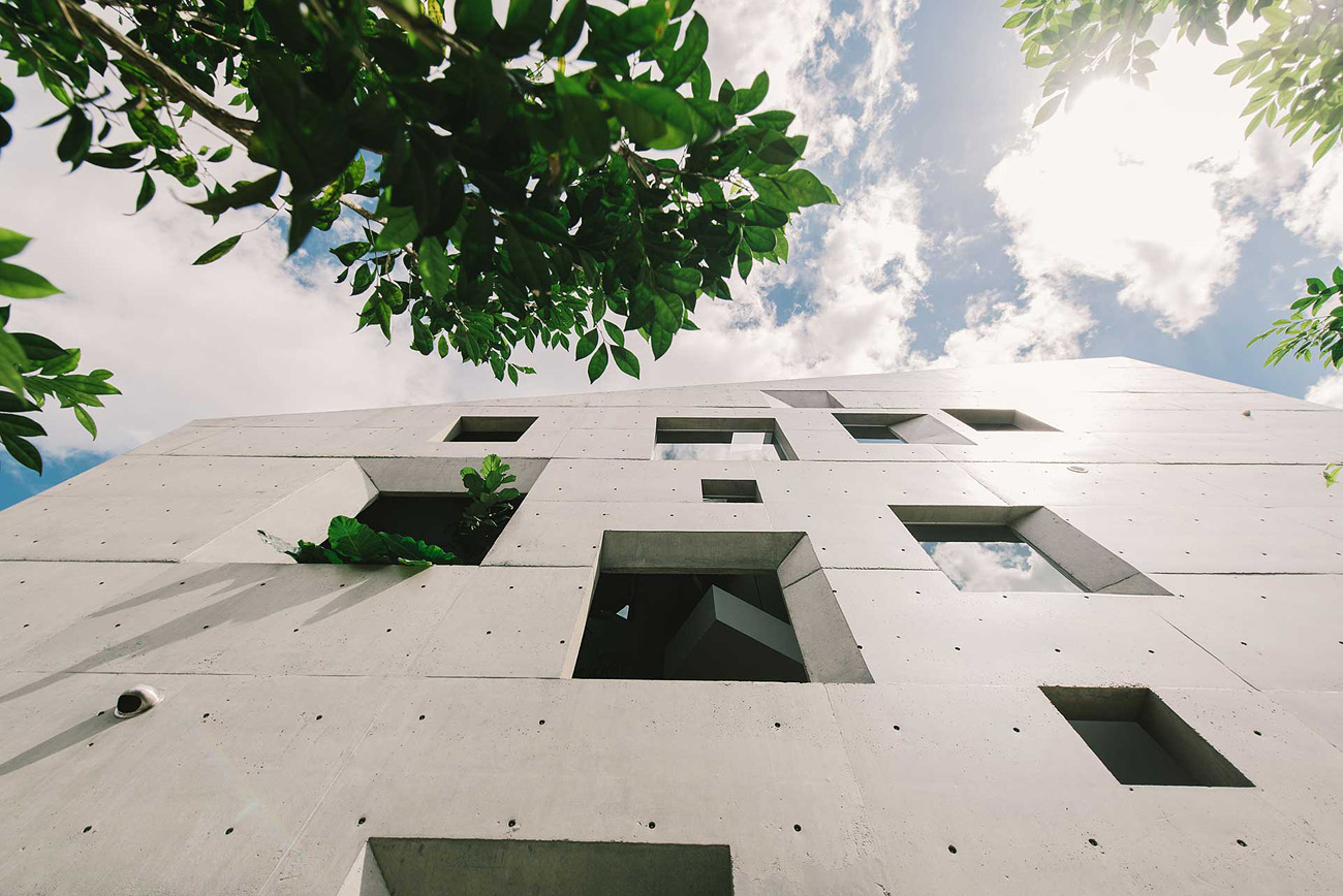 concrete house