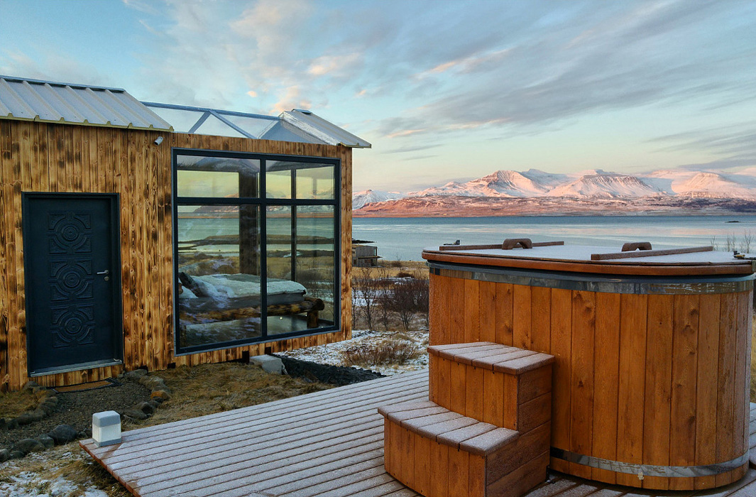 glass cabin