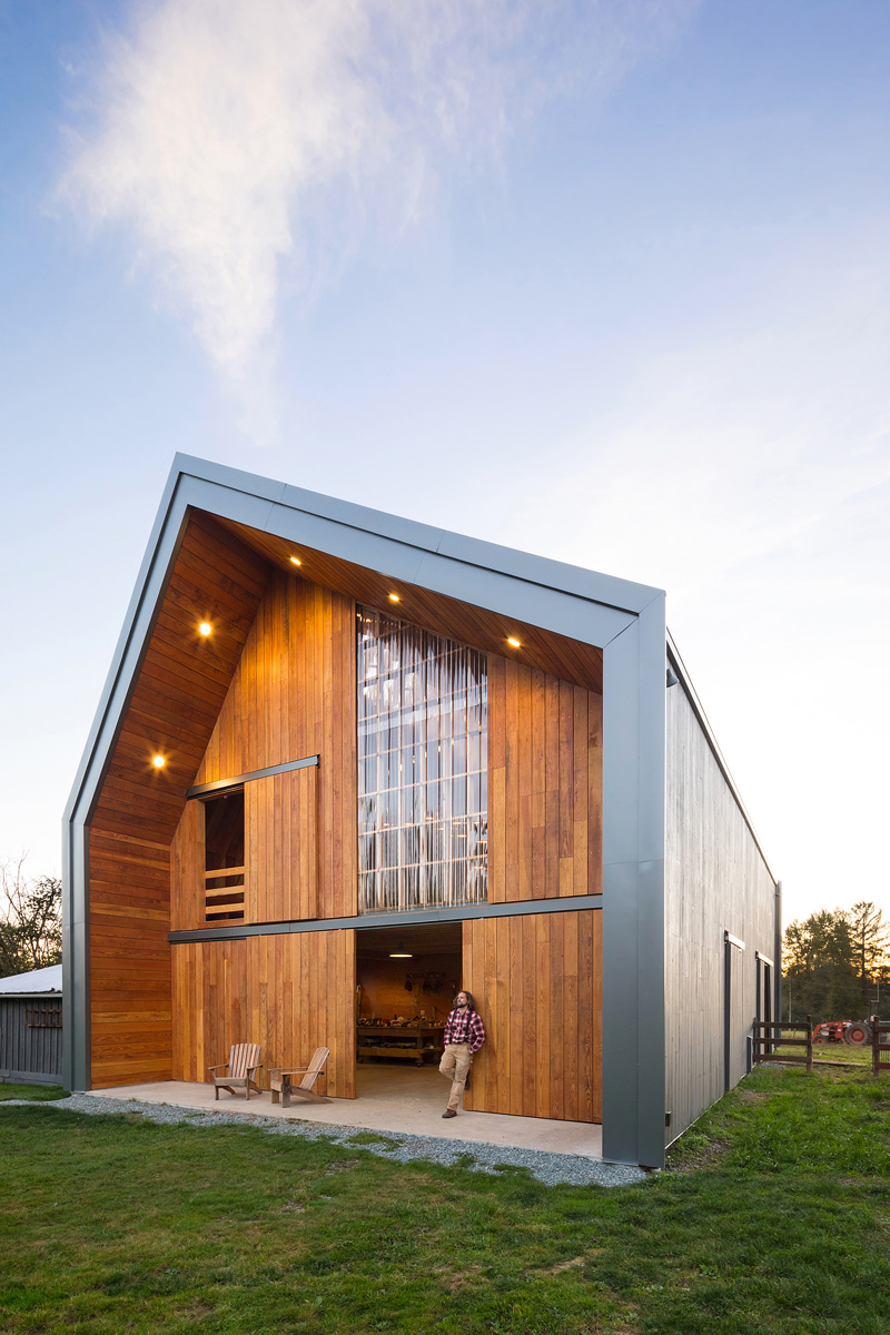 modern barn