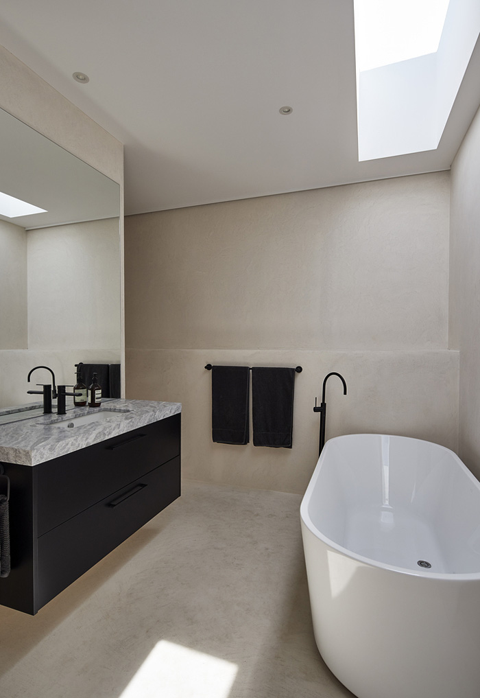 modern bathroom interior